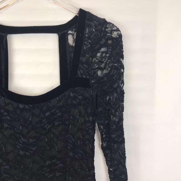 Free People Dresses & Skirts - SALE ** Free People Black Lace Dress SZ S/P